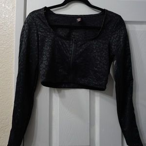 Victoria’s Secret Leopard Print Crop Top